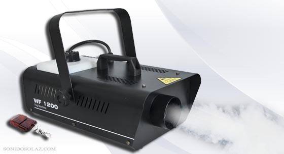 Alquiler máquina de humo wf 1200 Valencia - Sonido Solaz